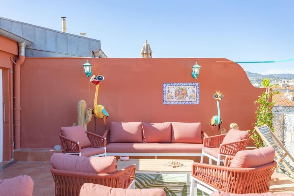 #48 Suite Jean Top Floor Terrace 5Min Walk Sea Ac Nice Bagian luar foto
