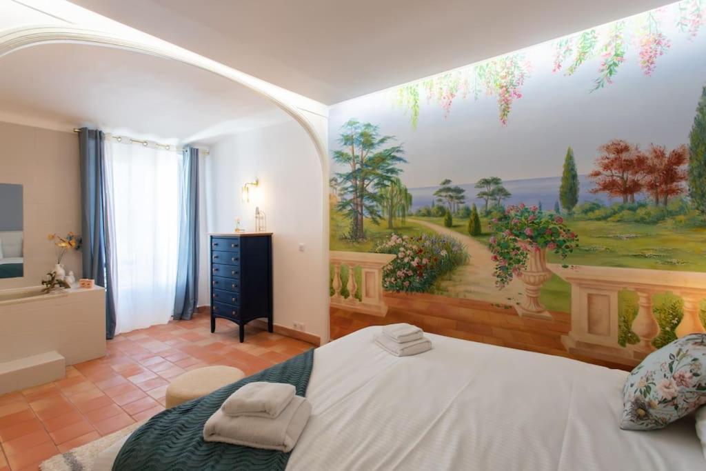 #48 Suite Jean Top Floor Terrace 5Min Walk Sea Ac Nice Bagian luar foto